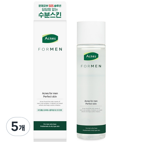 아크네스 포맨 퍼펙트 스킨, 200ml, 5개