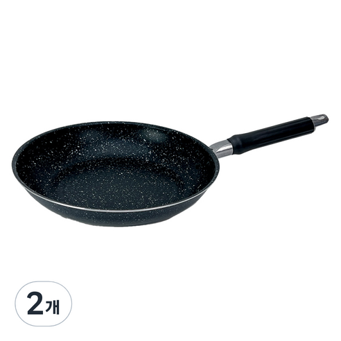 미르 인덕션 IH 마블코팅 후라이팬, 26cm, 2개