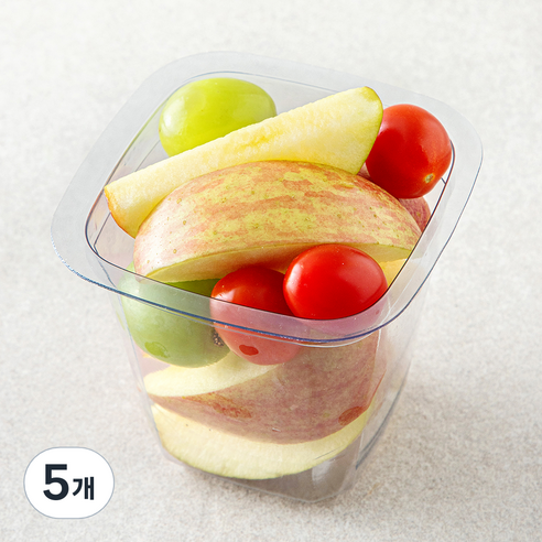 농협과일친구들 사과 방울 포도 컵과일, 180g, 5개, 1개입