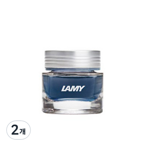 LAMY 크리스탈 병잉크 리필 30ml, 베니토아이트, 2개