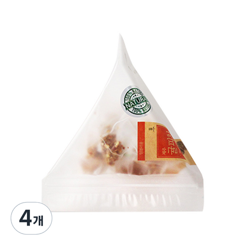 자연애 귤피차 삼각티백, 1g, 4개, 10개입