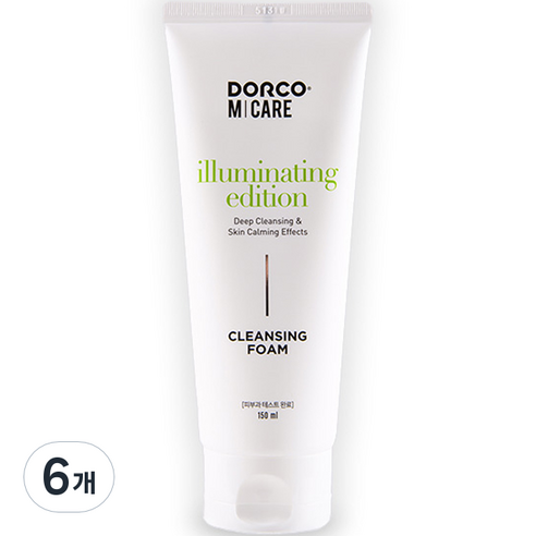 도루코 일루미네이팅 에디션 클렌징 폼, 6개, 150ml