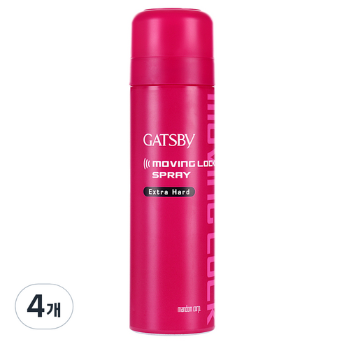 갸스비 무빙락 스프레이, 253ml, 4개