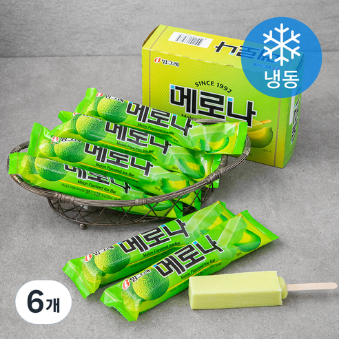 메로나 (냉동), 75ml, 8개입, 6개