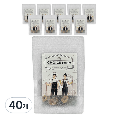 초이스팜 건대추칩, 60g, 40개