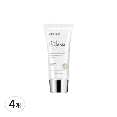 스피큘엑스 유플러스 비비크림 50ml, 4개