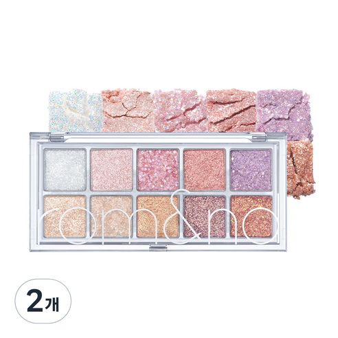 롬앤 베러 댄 팔레트, 00 라이트 앤 글리터 가든, 2개