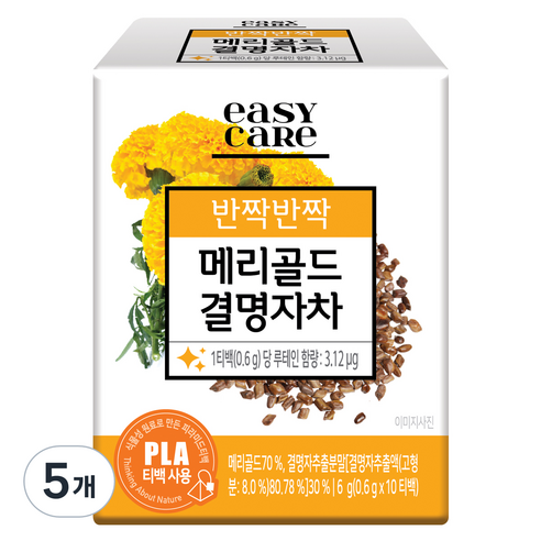 녹차원 메리골드 결명자차, 6g, 10개입, 5개
