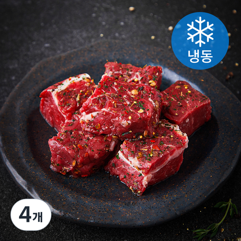 미트엔조이 토시살 찹스테이크 (냉동), 150g, 4개