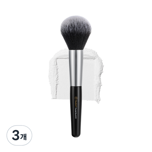 스튜디오17 파우더 브러쉬 812, 3개, 혼합색상