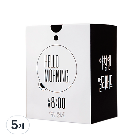 헬로모닝 얼리버드 드립백 커피, 9g, 8개입, 5개