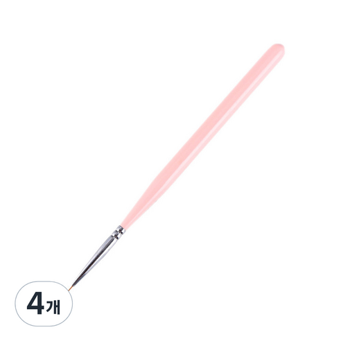 알리다 네일아트 브러쉬, 4개