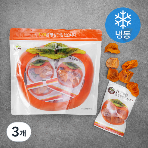 담과연 감말랭이 (냉동), 300g, 3개