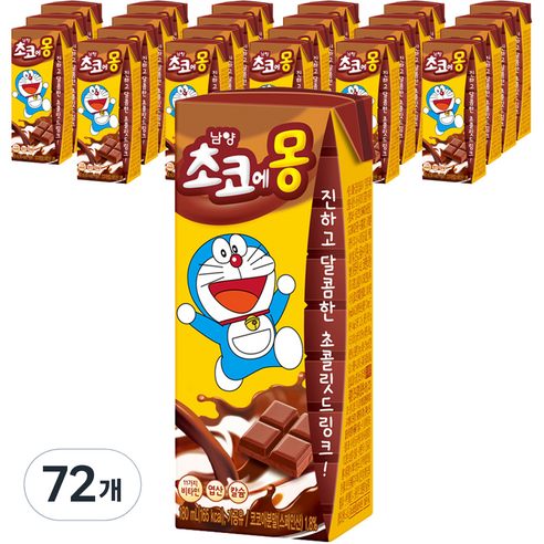 초코에몽, 180ml, 72개