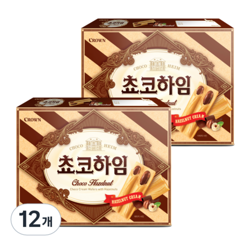크라운 쵸코하임, 284g, 12개
