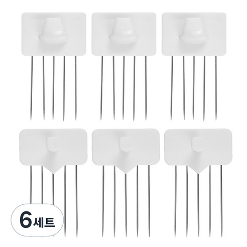 코멧 콕콕핀 U자형 3개 + 일자형 3개, 6세트