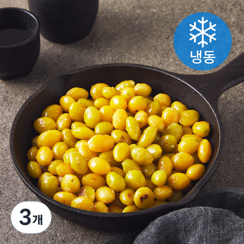 행복은행나무 은행 탈피 (냉동), 3개, 500g