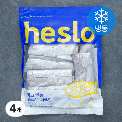 해슬로 모로코 손질 갈치 (냉동), 4개, 1kg(중)