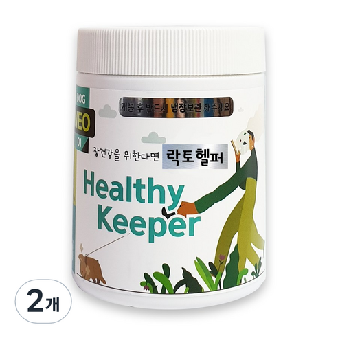 네오 강아지 헬시키퍼 영양제, 장건강/유산균, 2개