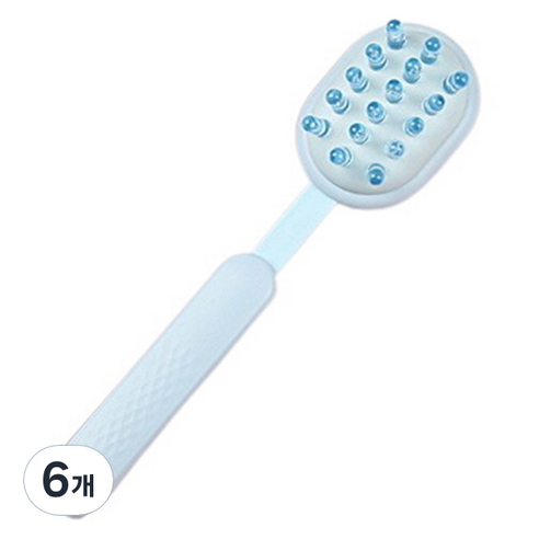 피어니스트 해머 마사지 스틱 봉, 블루, 6개