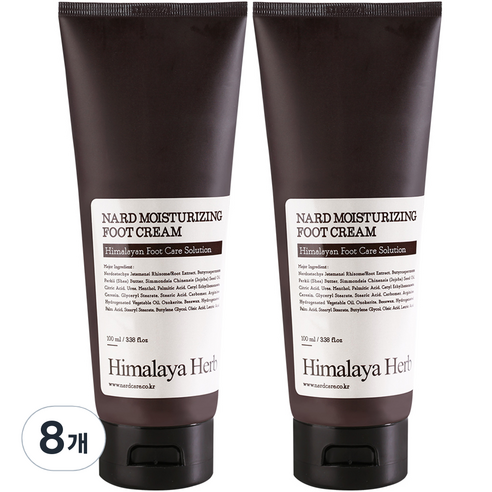 나드 고보습 각질 케어 풋크림, 100ml, 8개
