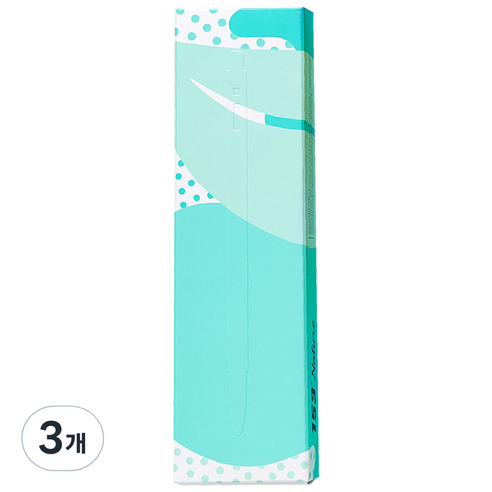 모나미 153 네이처 볼펜 0.7mm, 애플민트, 3개