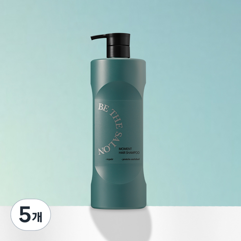 비더살롱 모먼트 헤어 샴푸, 1L, 5개