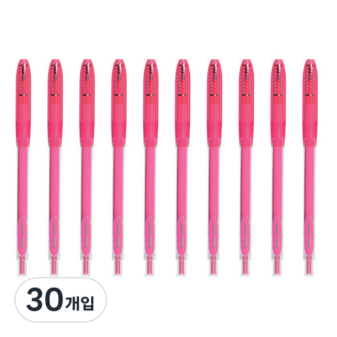 제브라 볼사인 젤잉크펜 0.6mm, 420 네온핑크, 30개입
