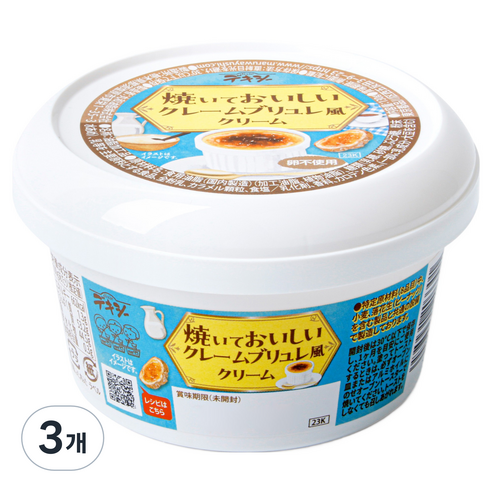 마루와유지 에이스엠앤티 스프레드 크림브륄레맛, 3개, 130g