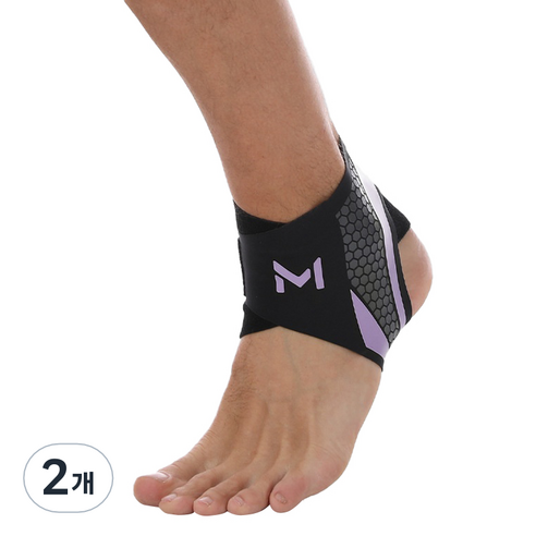 골드팡 초슬림 압박 발목보호대 허니콤, 2개