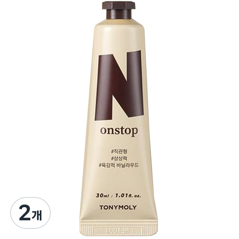 토니모리 MBTI 핸드크림 리치 N 엠버 바닐라, 30ml, 2개