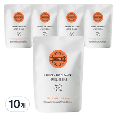 모던홀릭 세탁조 클리너, 10개, 500g