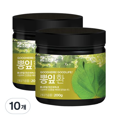 조은약초 프리미엄 뽕잎환, 10개, 200g