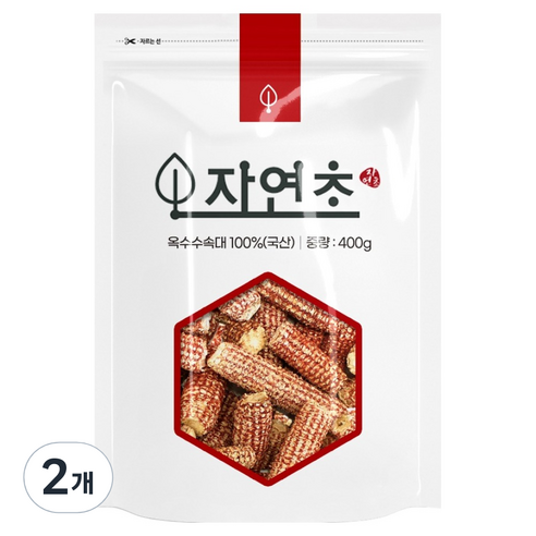 옥수수속대, 400g, 2개