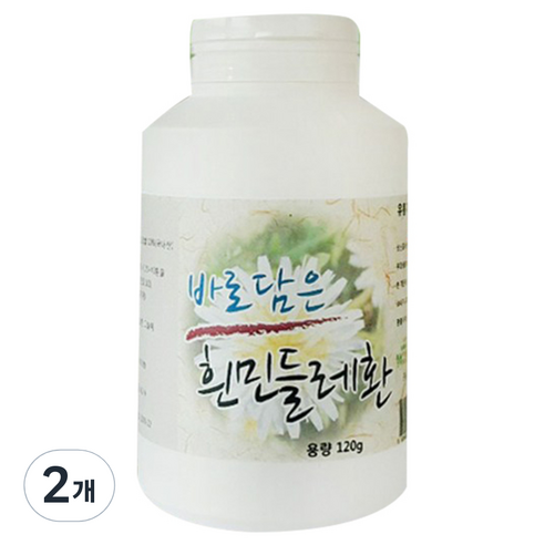 NK협동조합 흰민들레환, 2개, 120g