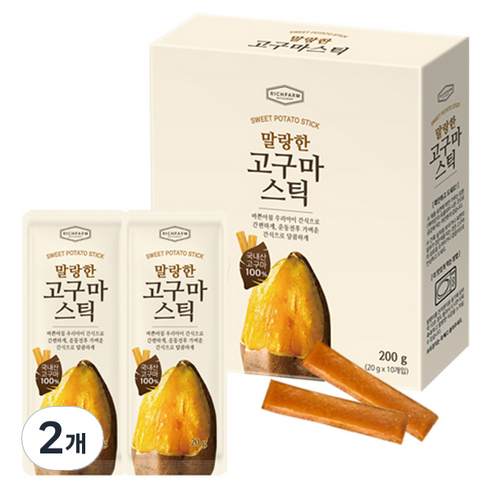 더리얼고구마 추천 입소문난상품 리치팜너트 말랑한 고구마스틱: 달콤함과 건강을 한 입에! 가격비교해보세요