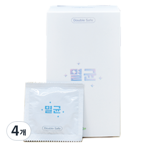 더블세이프 멸균콘돔, 4개, 30개입