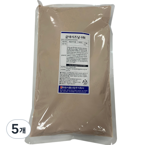 태원 굽네시즈닝 HN, 5개, 2kg