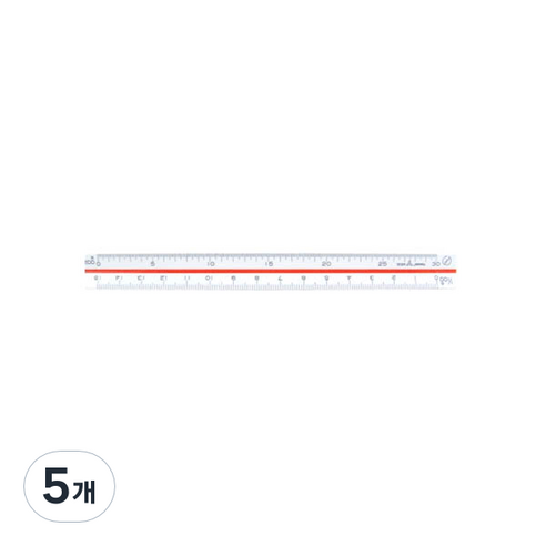 마비우찌다 삼각스케일 15cm, 5개
