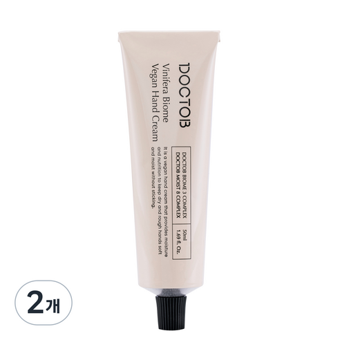 닥토브 비니페라 바이옴 비건 핸드크림, 2개, 50ml