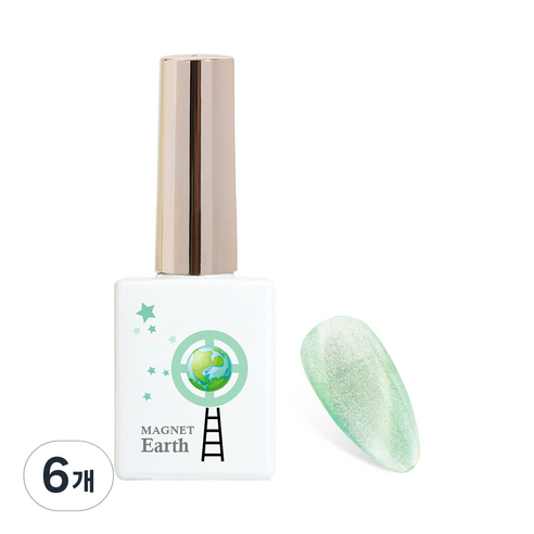 마그넷젤 밀키웨이 컬러젤 10ml, Earth, 6개