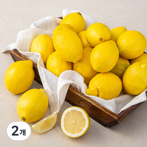 미국산 레몬, 2kg, 2개