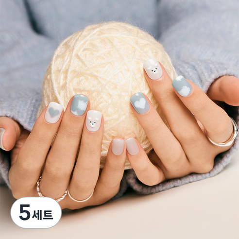 데싱디바 매직프레스 세트, 클라우디 베어, 5개