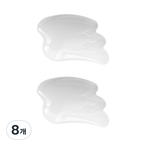 플랫지 천사 괄사마사지기, 화이트, 8개