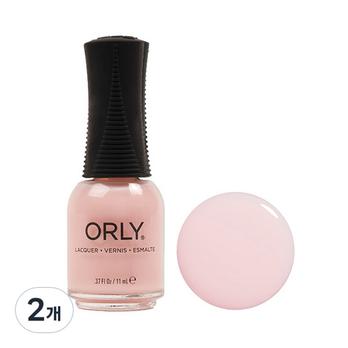 오를리 네일컬러 매니큐어 11ml, 2020014 컨페티, 2개