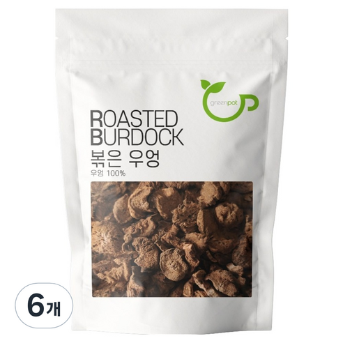 그린팟 볶은 우엉차, 6개, 1개입, 100g
