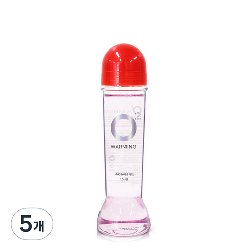 오투 워밍 바디 마사지젤, 150g, 5개