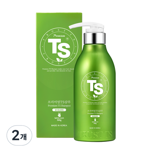 TS 프리미엄 탈모 샴푸, 500g, 2개