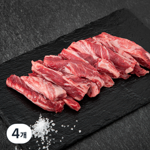 미트엔조이 미국산 갈비살 구이 (냉장), 400g, 4개