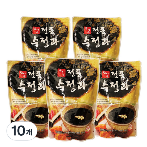 참다음 전통수정과, 790ml, 10개